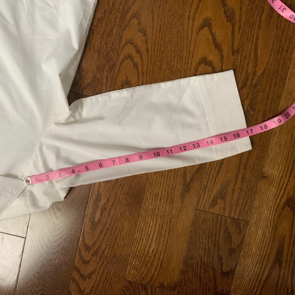 ZAC & RACHEL White Collar Button Down Shirt. Size M. - Picture 5 of 8